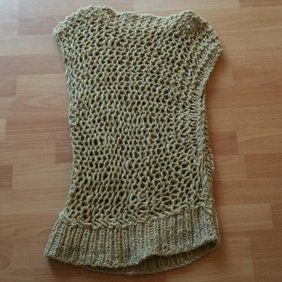π₯ Rave Chunky Cable Knit Overlay Dress β Size S/M - Picture 2 of 2